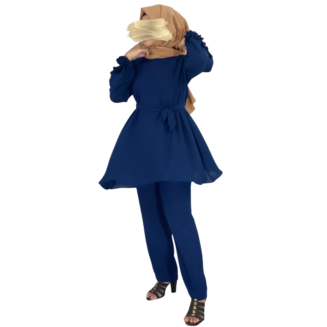 Ruffle Sleeves Co-ord Set