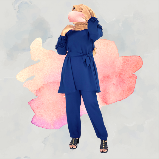 Ruffle Sleeves Co-ord Set
