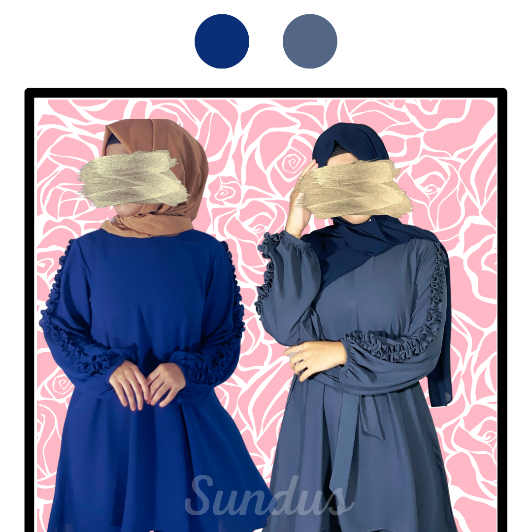 Ruffle Sleeves Co-ord Set